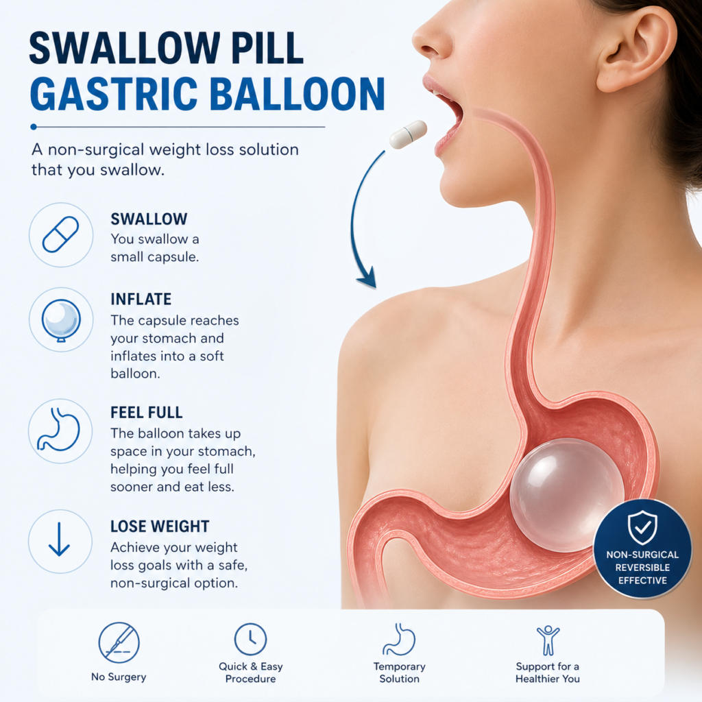 swallow pill gastric balloon in punjab